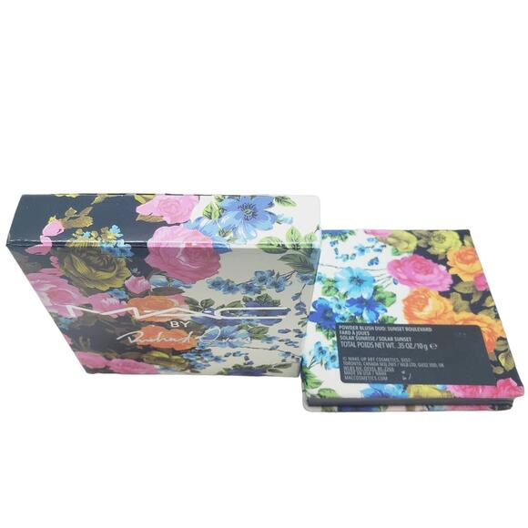 MAC By Richard Quinn Powder Blush Duo Sunset Boulevard - Picture 3 of 3